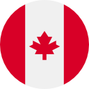 CAN Canada FLAG ICON - rund