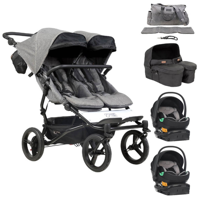 duet™ luxury travel system and carrycot plus™ for twins bundle