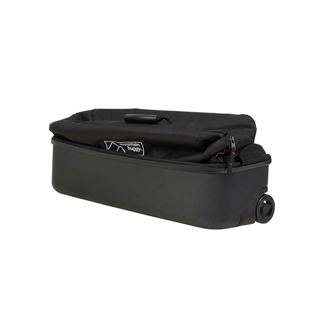 Mountain Buggy Reiselösung XL travel bag in kompakter Faltung in Farbe schwarz_schwarz