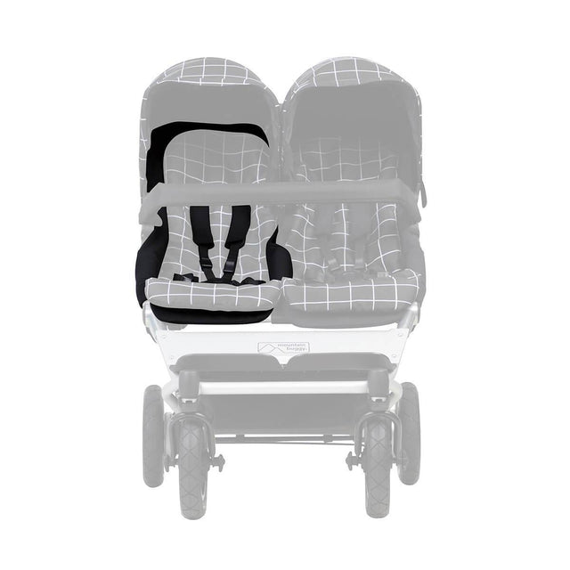 Mountain Buggy duet 2.5 Sonnenhaube ghosted_black