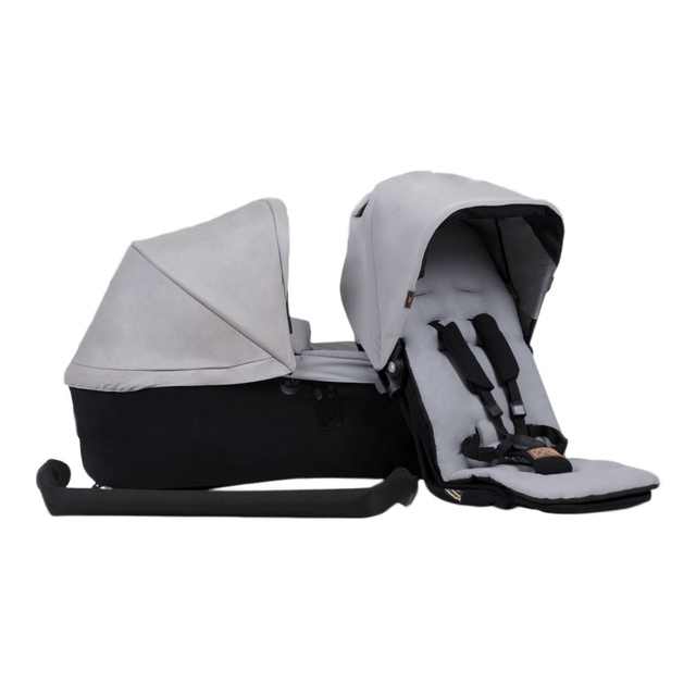 Mountain Buggy duet as a single Familienpackung in der Farbe silver_silver