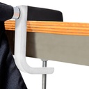 mountain buggy pod portable high chair in chilli red colour clip on close up_chilli