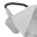 handle bar for urban jungle™ luxury herringbone (black leather)